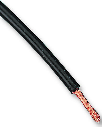 Cavo isolato tpe 50mm nero - 0,50mm,